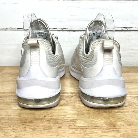 Nike Air Max Axis White Sneakers Shoe Size 10 - Picture 4 of 8